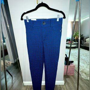 ZARA BLUE LEGGINGS SIZE S WITH TAG